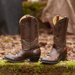 Genuine Leather Cowgirl Boots